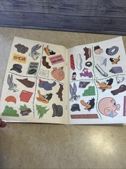 Daffy Duck Sticker Fun Golden Books 1980