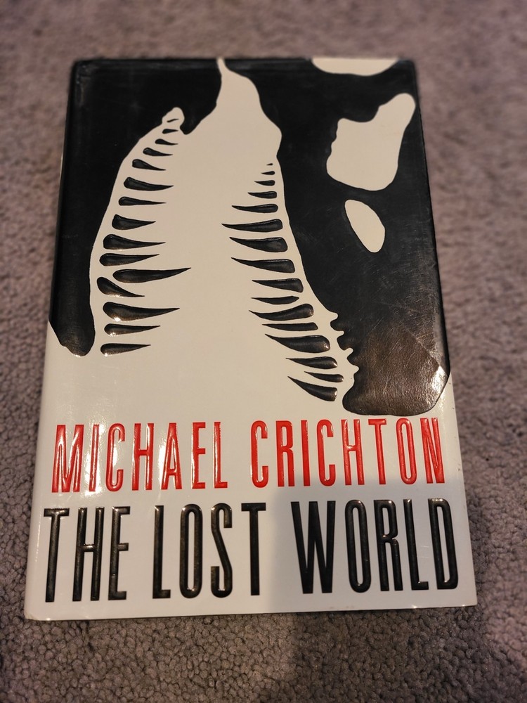 Lost World by Michael Crichton 1995 Hardcover First Trade Edition