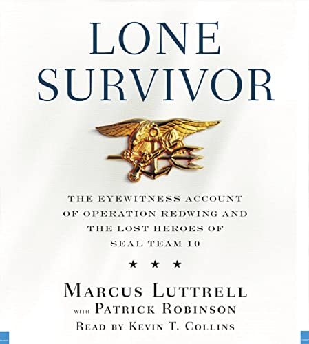 LONE SURVIVOR by MARCUS LUTTRELL .5CD AudioBook