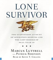 LONE SURVIVOR by MARCUS LUTTRELL .5CD AudioBook