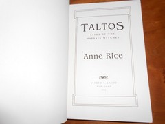 ANNE RICE Mixed Set 3 Mayfair Witches Trilogy 1 1st/1st 1 exlib – 2HC/DJ TPB GC