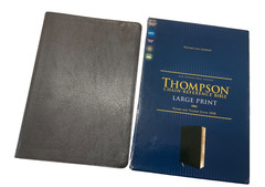 NIV Thompson Chain Reference Bible 2022 Large Print Black Bonded Leather