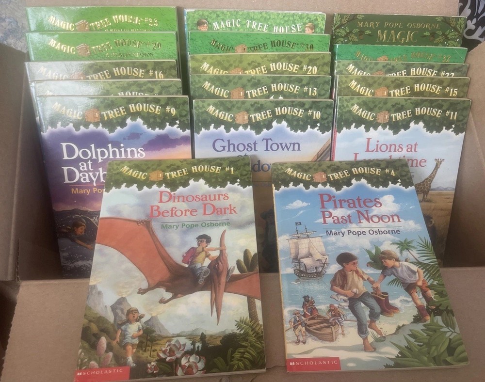 The Magic Treehouse books lot of 17