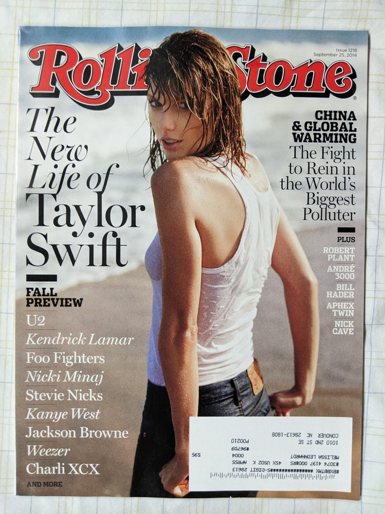 Taylor Swift – Rolling Stone Magazine – Issue 1218 – September 25,2014