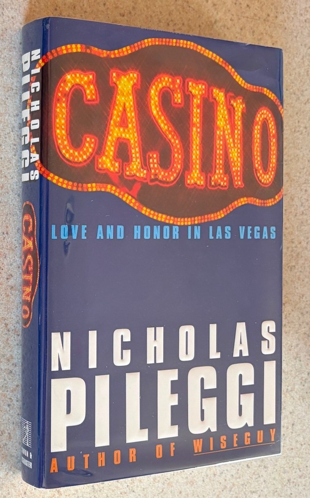 Nicholas PILEGGI — Casino (Crime / Gambling) — 1995 SIGNED 1st Edition HC