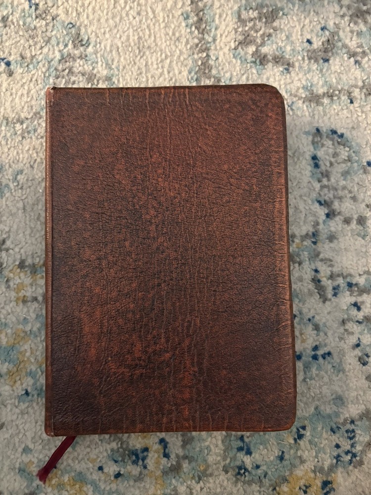 Holy Bible Kenneth Copeland Reference Edition KJV Red Letter Leather 1972