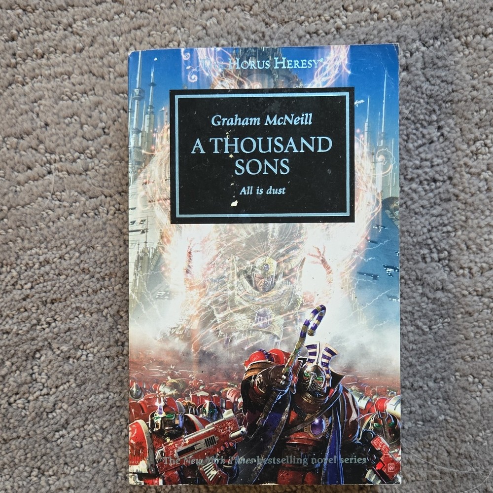 The Horus Heresy: A Thousand Sons by Graham McNeill (First Edition Paperback)