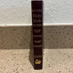 Vintage 1973 Holy Bible Concordance Red Letter Edition Word Aflame Press Rare