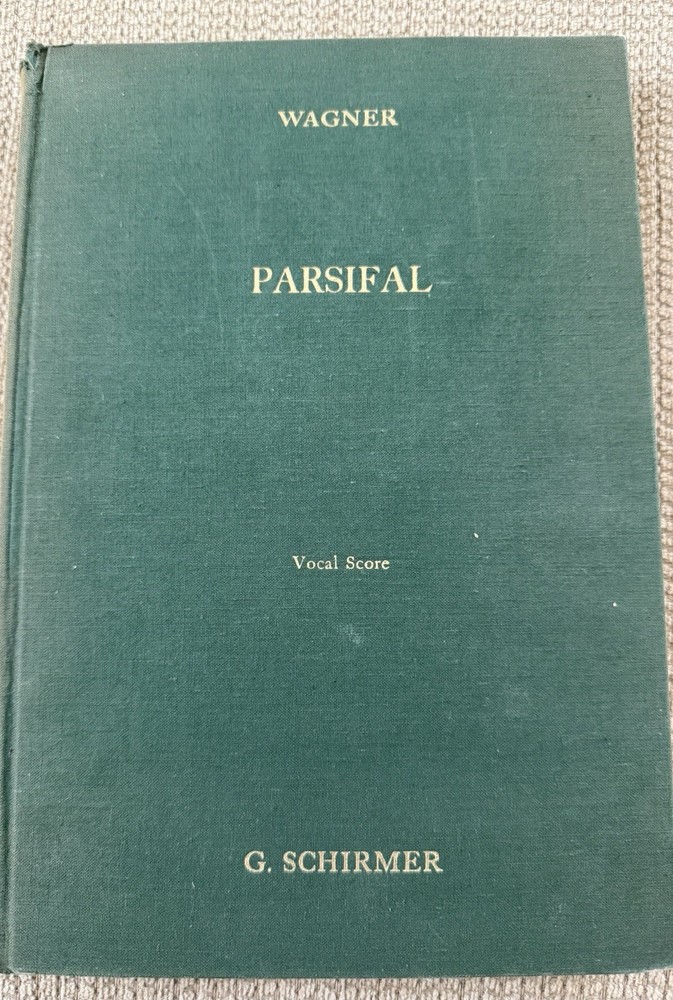 WAGNER: Parsifal – Vocal Score (Schirmer Hardcover), Hermann Uhde headshots