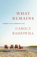 What Remains: A Memoir of Fate, Friendship, and Love – Hardcover – VERY GOOD