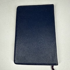 Bible Morocco Leather Compact Harper KJV DARK BLUE Thin