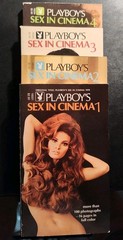 Vintage Box Set: Playboy’s „Sex In Cinema” Paperbacks Vol 1-4 (1971-1974) .