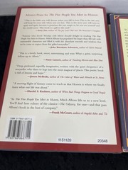 MITCH ALBOM Books Hardcover W/Dust Jackets-Lot of 2-The Five People, For One Mor