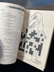 Vintage 1976 Dinosaur Puzzles Activities Barbara Seuling Xerox Education Pub.