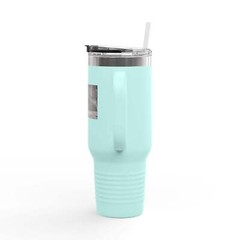 Wildlife-Inspired Insulated Travel Mug – 40oz with Bison Design