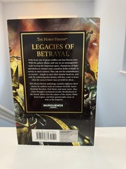 Legacies of Betrayal Anthology, Horus Heresy 30K Warhammer 40K, large TPB