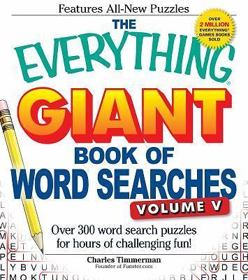 The Everything Giant Book of Word Sear- paperback, 1440545618, Charles Timmerman
