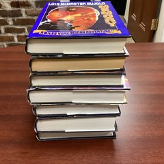 Lois McMaster Bujold Vorkosigan HC Lot 7 Memory Komarr Civil Campaign Baen