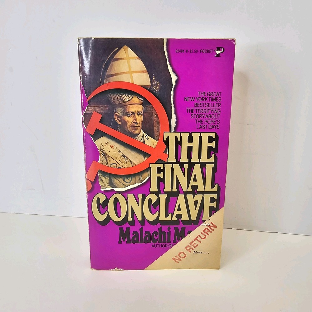 The Final Conclave Mass Market Paperbound Malachi Martin Paperback Book- Damaged