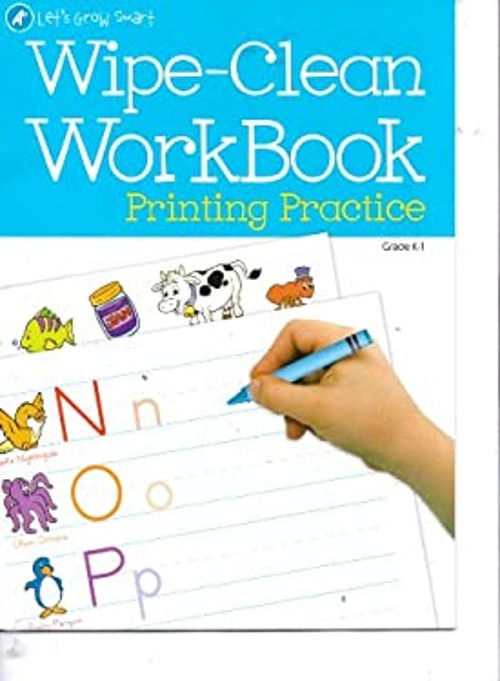 Wipe Clean Printing Practice A+ Let’s Grow Smart