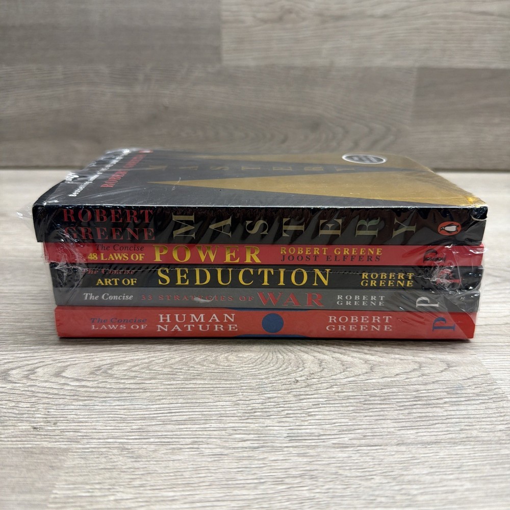 The Concise ROBERT GREENE 5 BOOK SET PAPERBACK SMALL SIZE NEW