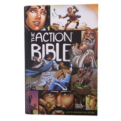 The Action Bible: God’s Redemptive Story Graphic Novel Hardcover David Cook