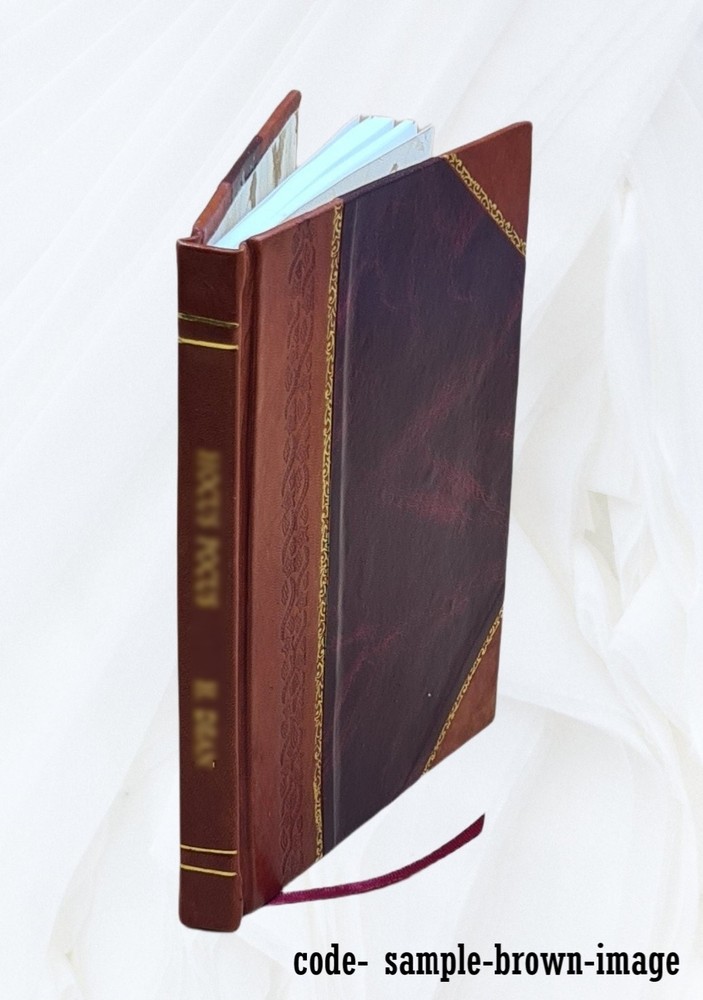 Measuring tools 1910 [Leather Bound]
