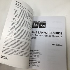 Sanford Guide to Antimicrobial Therapy 2018 Pocket Edition Paperback 48th Ed