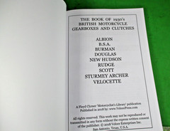 BOOK OF 1930’s BRITISH MOTORCYCLE GEARBOXES AND CLUTCHES🔥NOS🔥 BSA🔥 109 Pages