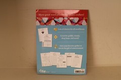 Puzzle Book: 60+ Large-Print Word Puzzles For Quilters Sewers Sewing knitting
