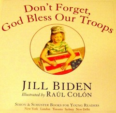 2012 Jill Biden Don’t Forget, God Bless Our Troops SIGNED Hardcover Book RARE!