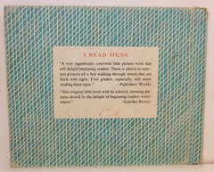 Tom Funk – I Read Signs – 1962 – HC