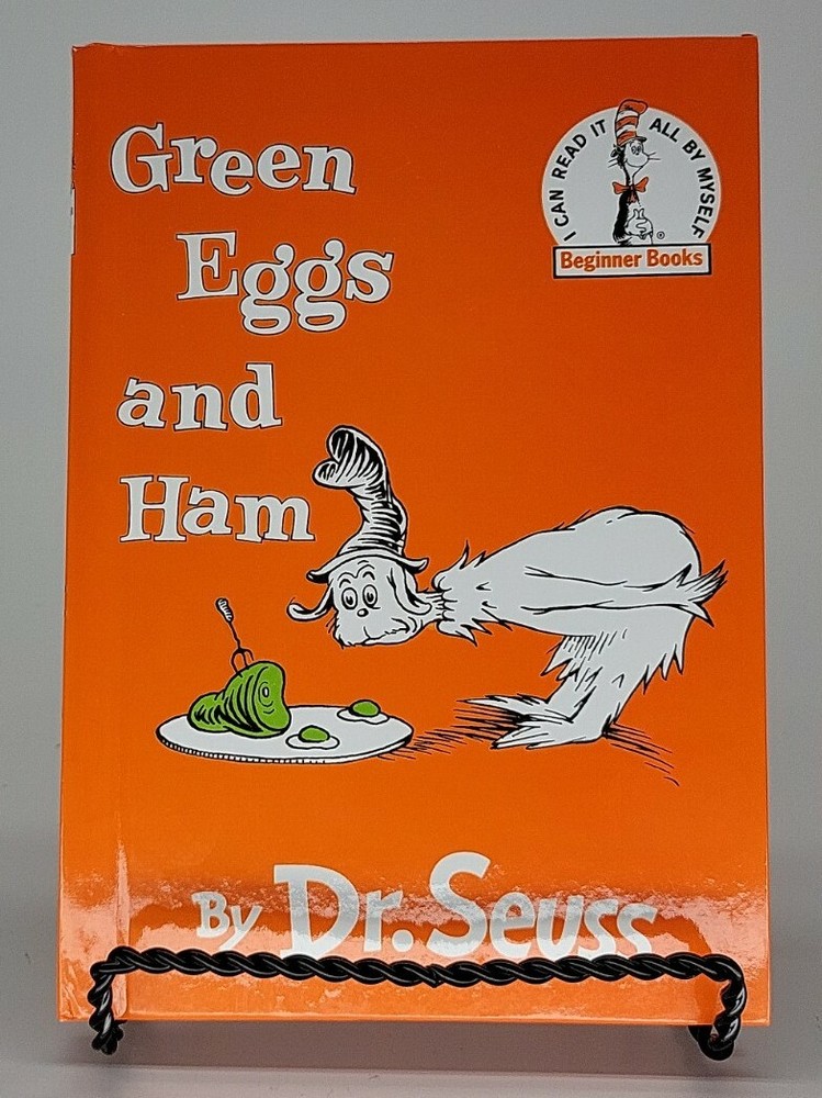Green Eggs and Ham Hardcover By Dr. Seuss EXCELLENT 7″x 9″ Beginner Books