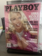 Lot of 3 Playboy Anna Nicole Smith Issues