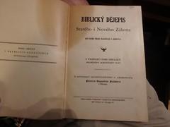 2a- vintage religious edition- CZECH LANGUAGE- Biblicky dejepis -218 pages