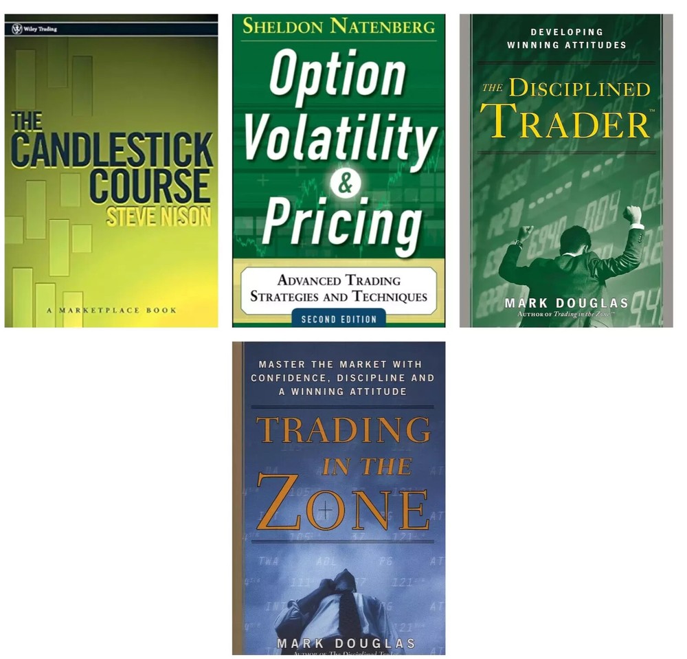 4 Books Combo – Option + Candlestic + Trading +Disciplined *PB*