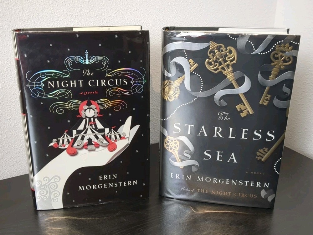 Erin Morgenstern 1st Edition Print Hardcover Lot – Night Circus + Starless Sea