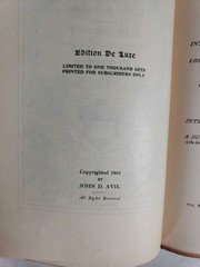 The Works of Honore De Balzac 6 Volumes-3, 4, 5, 8, 13, 14 (1901 Edition de Luxe