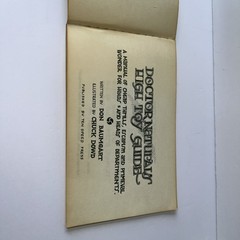 1971 Dr. Natural’s High Toy Guide Book Smoking Weed Marijuana Cartoons