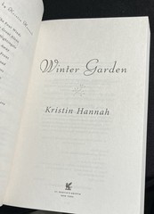 Winter Garden (Paperback) by Kristin Hannah, 2010 NEW