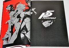 Persona 5 Official Design Works Art Book Illustration Game Fan Book ATLUS Japan