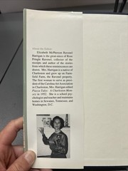 Charleston Recollections and Receipts, Rose P Ravenel’s Cookbook Vintage 1983 HC