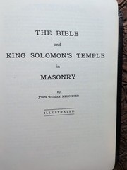 Holy Bible Temple Illustrated Edition King Solomon’s Temple Masonry Holman