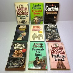 Vintage Agatha Christie Mystery Paperback Lot Of 48 (1960s-1980s) Pocket, Dell