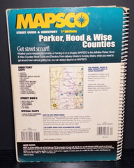 MAPSCO Parker, Hood & Wise Counties 1st Edition