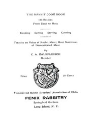 1919 The Rabbit Cook Book Vintage Recipes (61 page)
