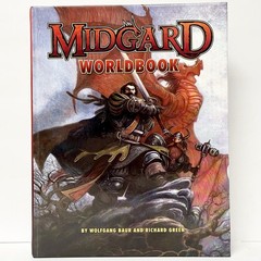 Pathfinder Midgard Worldbook With Map RPG Book Kobold Press 2018 Hardcover