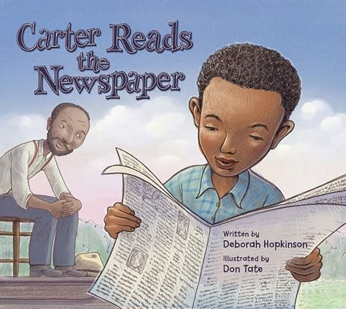 Carter Reads the Newspaper, Hopkinson, Deborah