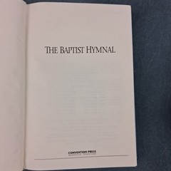 The Baptist Hymnal Prussian Blue Hardcover Baptist Convention Press 3rd Printing