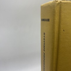 Vintage 1972 Systems Programming John J Donovan McGraw-Hill Gold HC Signed MIT